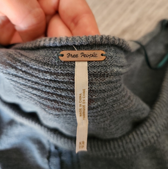 Free people Tunic sweaters Linen and cotton size L - Picture 9 of 12